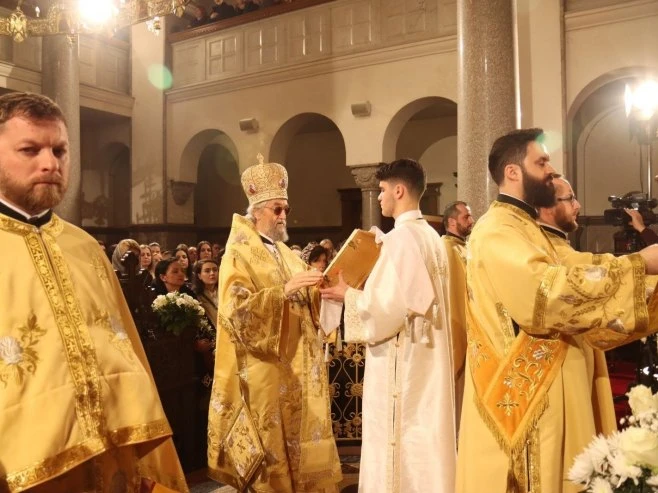 Božićna liturguja u Hramu Hrista Spasitelja