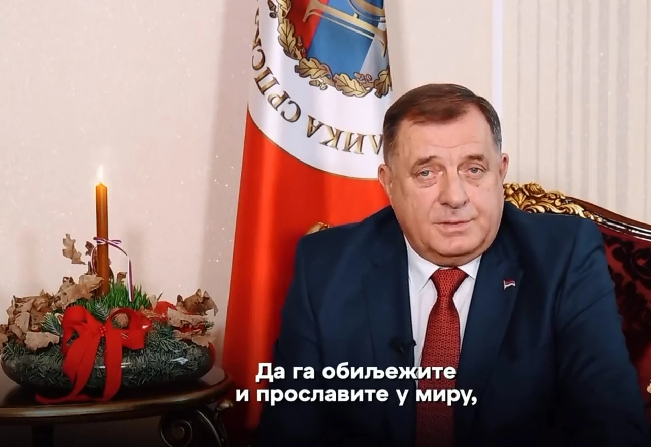 Dodikova čestitka: Proslavite najradosniji praznik u miru, obiteljskom okupljanju i sreći 