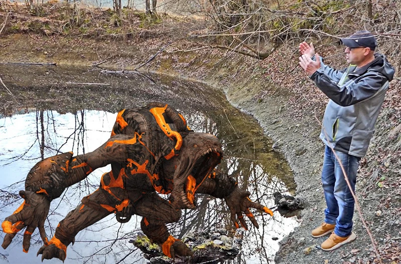 VIDEO | Jezero koje šeta a u njemu se nalazi ''aždaja''