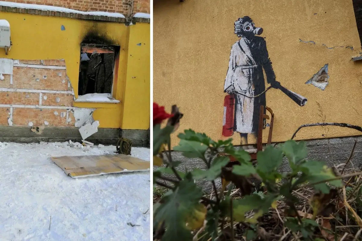 Kradljivcu Banksyjeva murala u Ukrajini prijeti 12 godina zatvora
