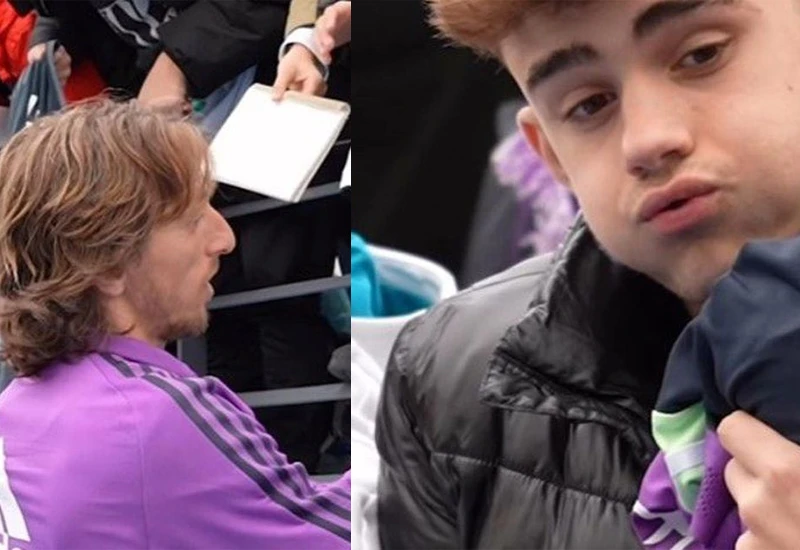 VIDEO | Modrić razveselio djecu na Realovom treningu