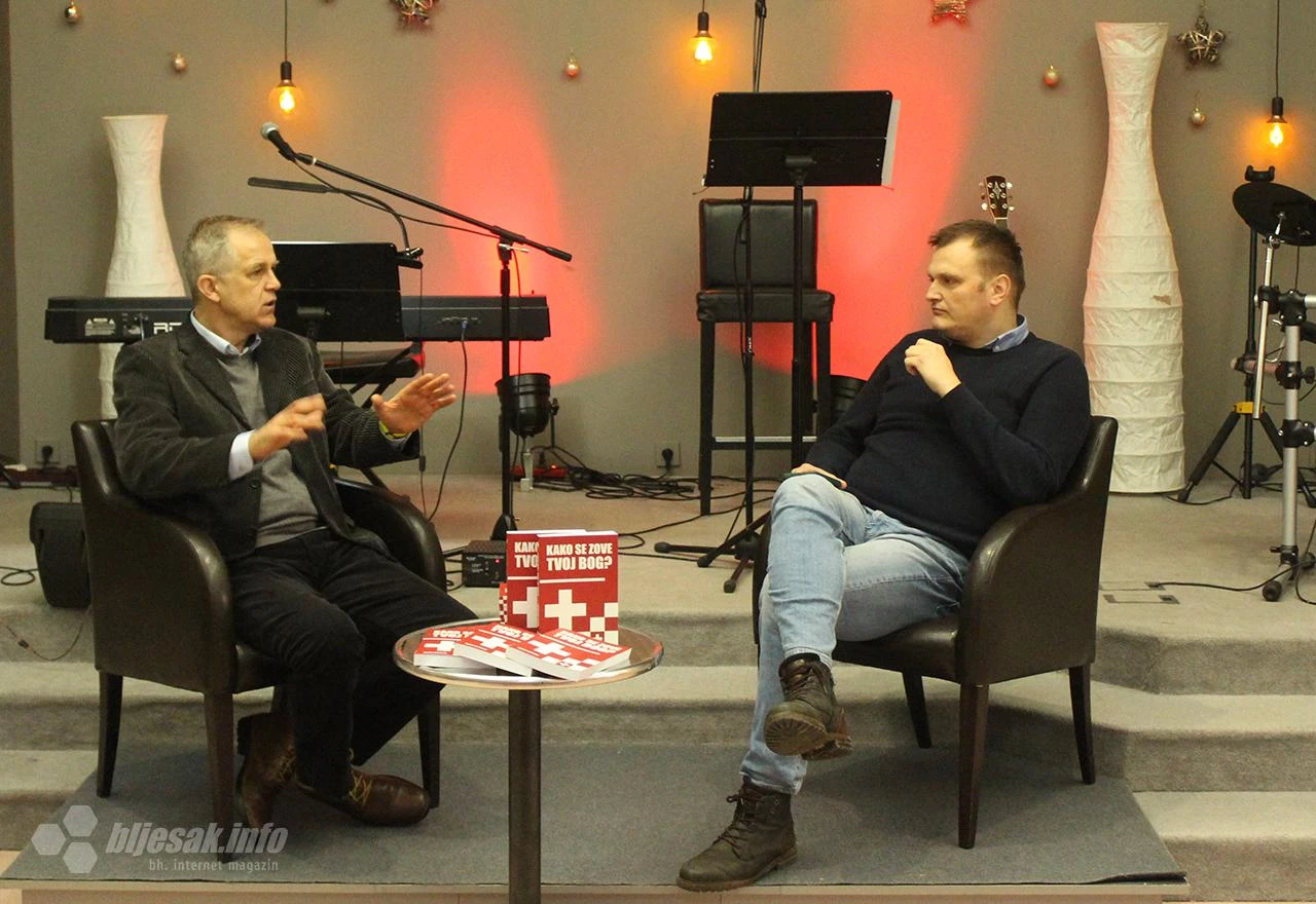 Mostarac Mario Bošnjak u Čapljini promovirao knjigu ''Kako se zove tvoj Bog''