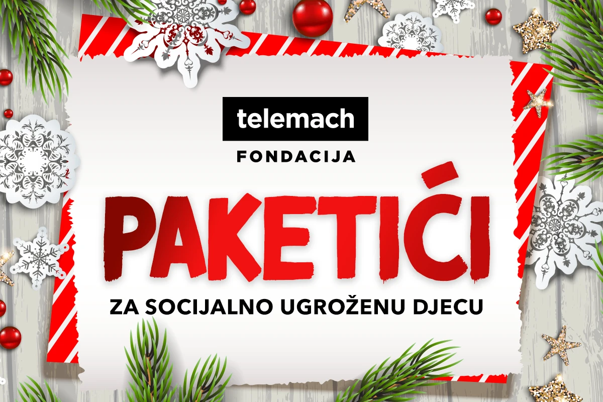 Telemach fondacija u akciji - paketići za socijalno ugroženu djecu