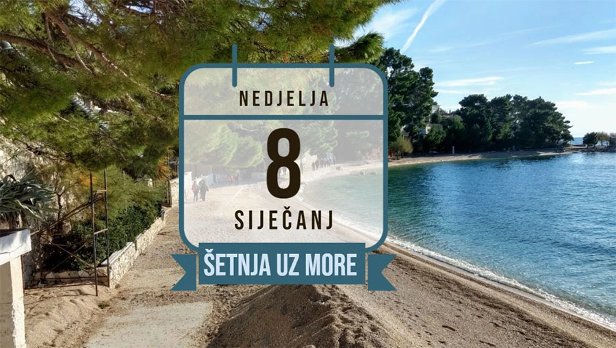 Šetnja uz more od Brela do Makarske