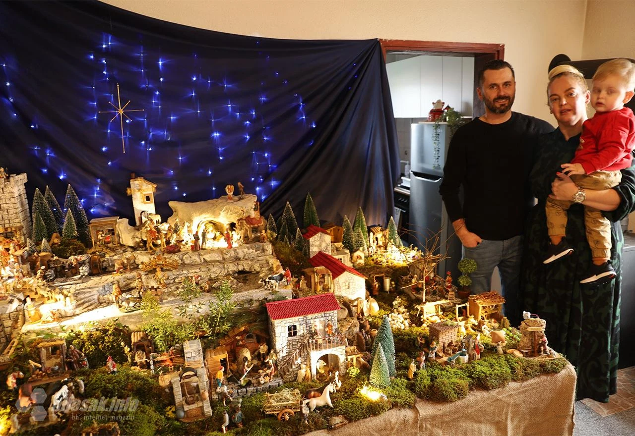 VIDEO|Najposebnije hercegovačke jaslice: Isus se ''rodio'' u našem mistu