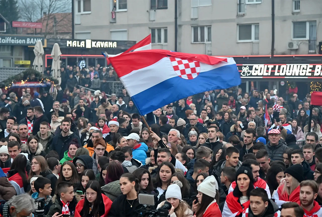 Spektakularan doček Dalića u Livnu: ''Počeo sam iz malog Livna i završio na krovu svijeta''