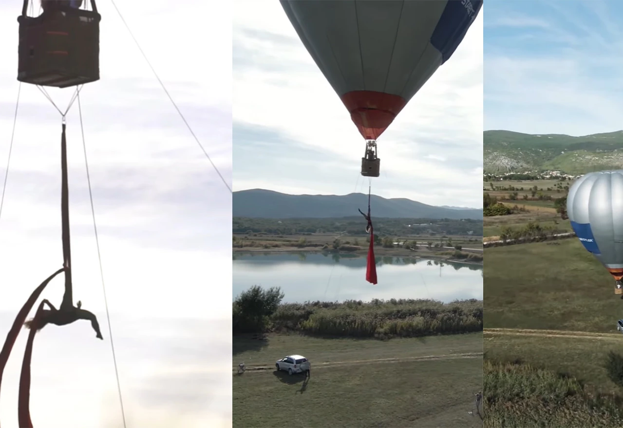 VIDEO | Mostarka oduševila plesom na svili: Privukao me adrenalin i želja za nečim novim