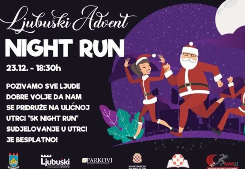Adventska noćna utrka u Ljubuškom