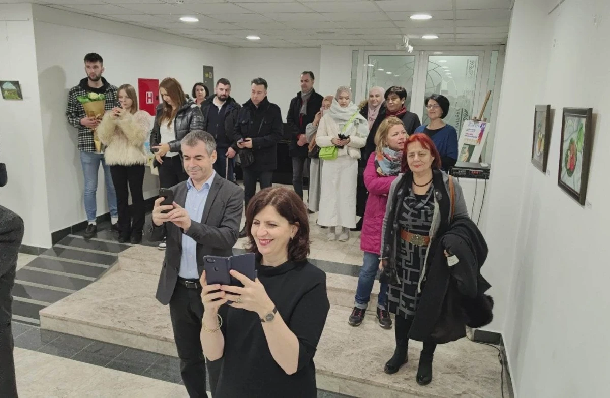 Mostar: Otvorena prva samostalna izložba Lamije Brkić