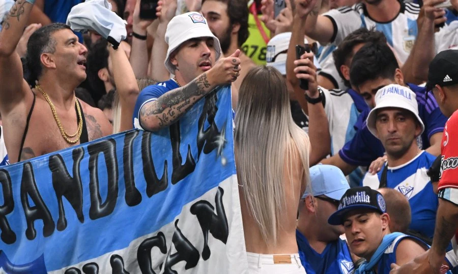 Argentinska navijačica bi mogla u zatvor: U toplesu slavila pobjedu