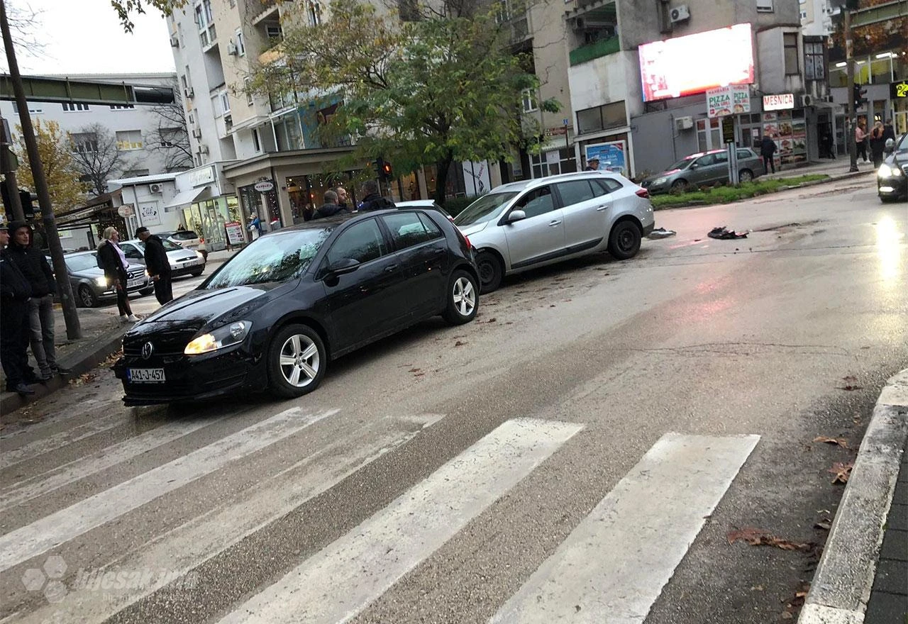 Prometna na križanju kod Mepas Malla