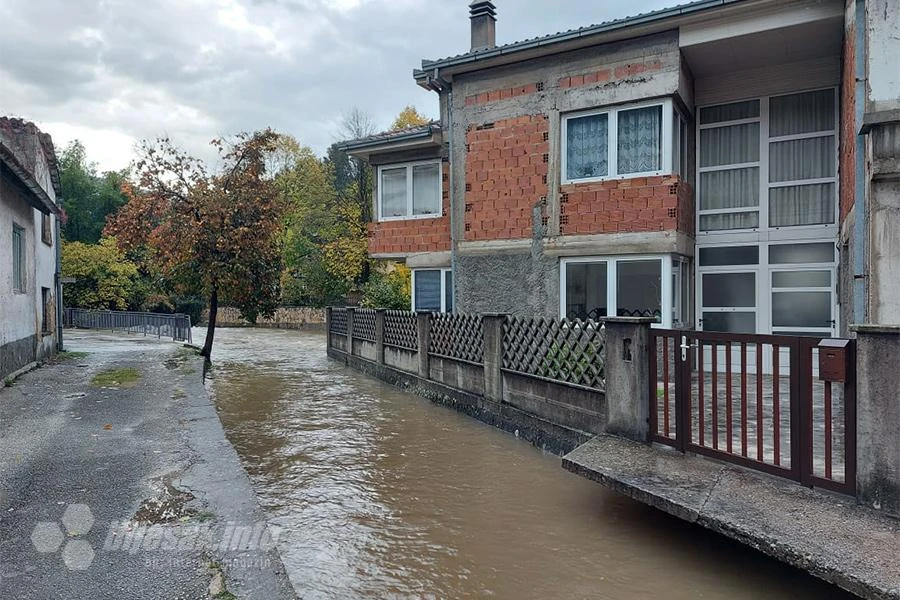 Oprez za Mostar i Hercegovinu: Moguće povećanje vodostaja te pojava bujičnih tokova