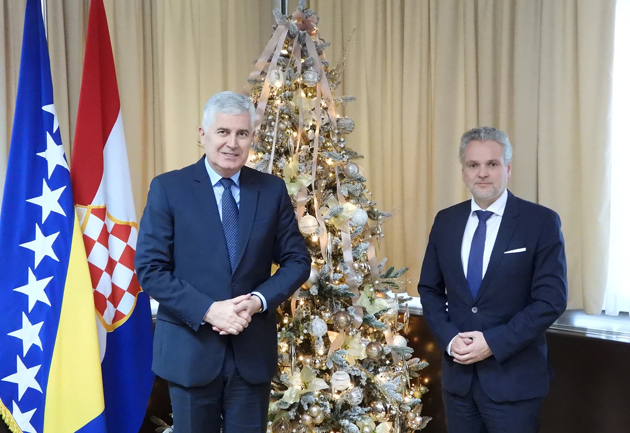 Čović sa Sattlerom: Ovo će biti snažna motivacija