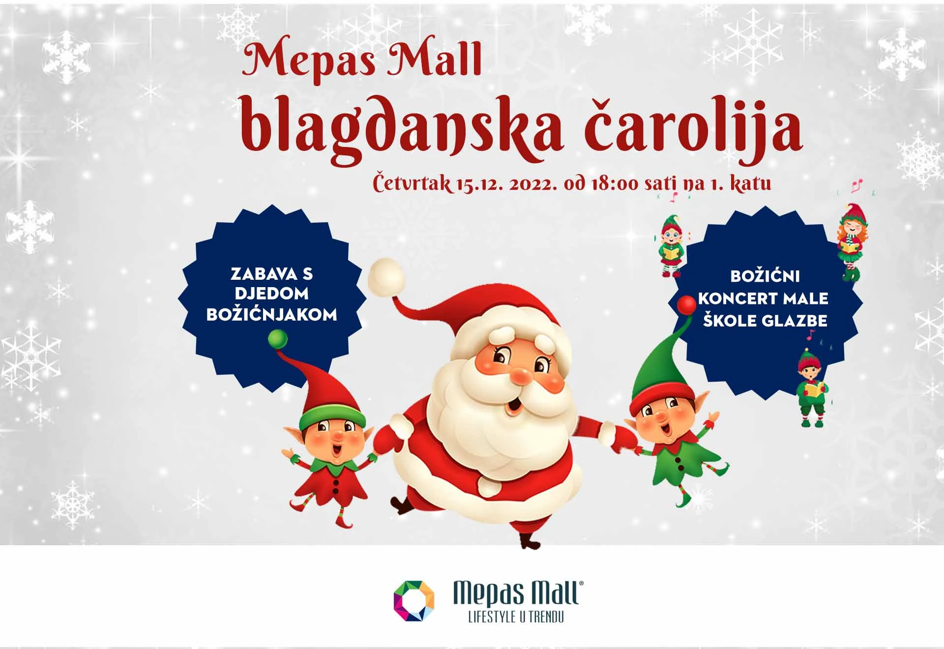 Mepas Mall blagdanska čarolija