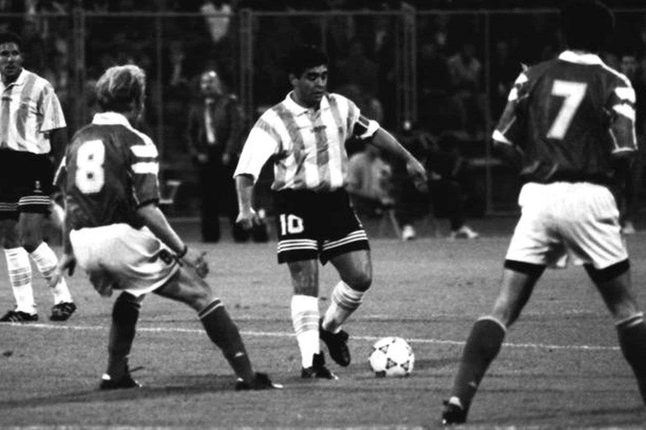 Maradona i Argentina na Maksimiru 1994. godine