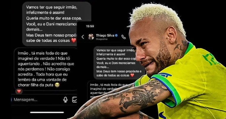 Dopisivanja brazilskih igrača nakon poraza od Hrvatske: Neymar objavio poruke