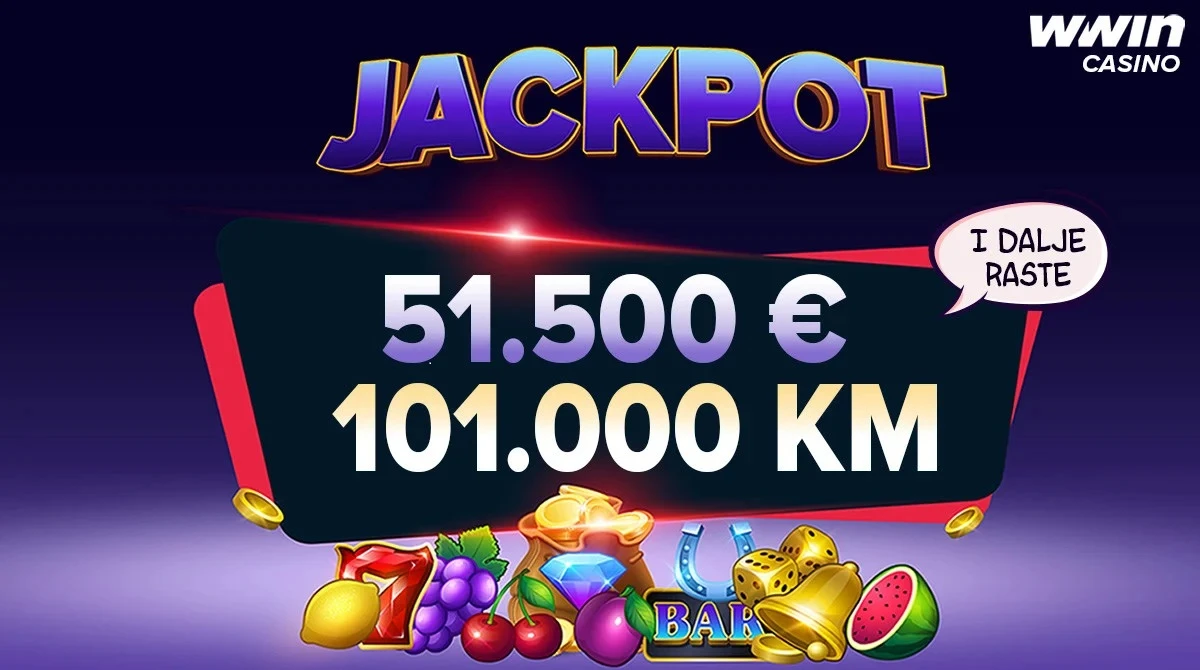 WWin jackpot – zavrti za 101.000 KM