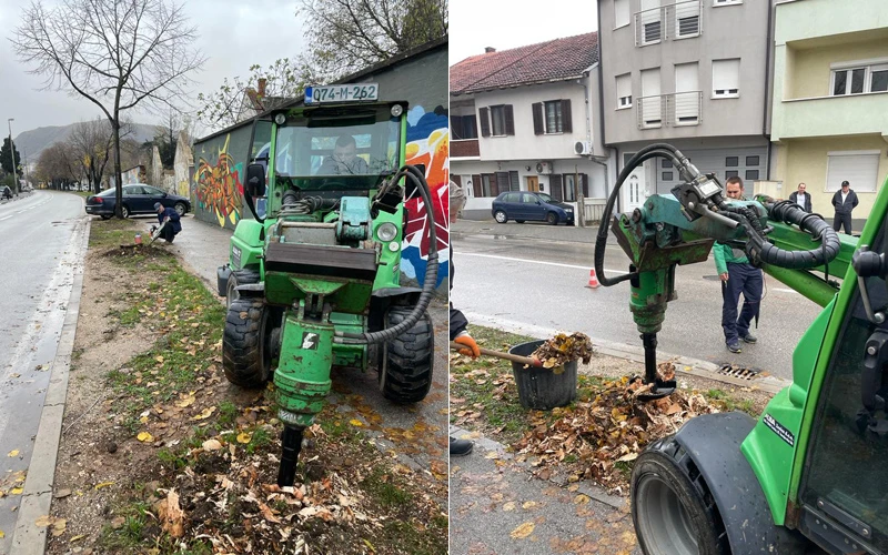 Alba BH i mostarski komunalci uklonili 40-tak panjeva u Zaliku