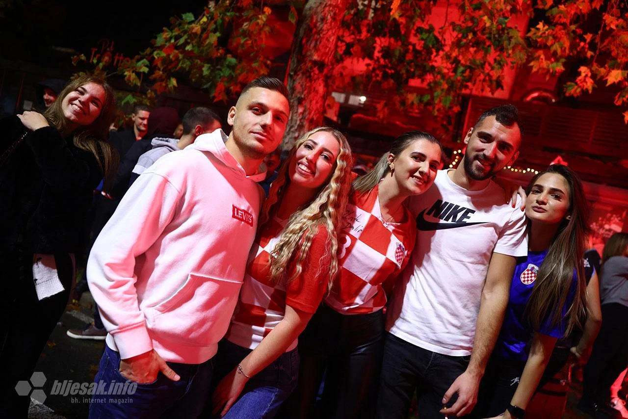 Još malo slika: Pogledajte kako je Mostar slavio pobjedu Hrvatske