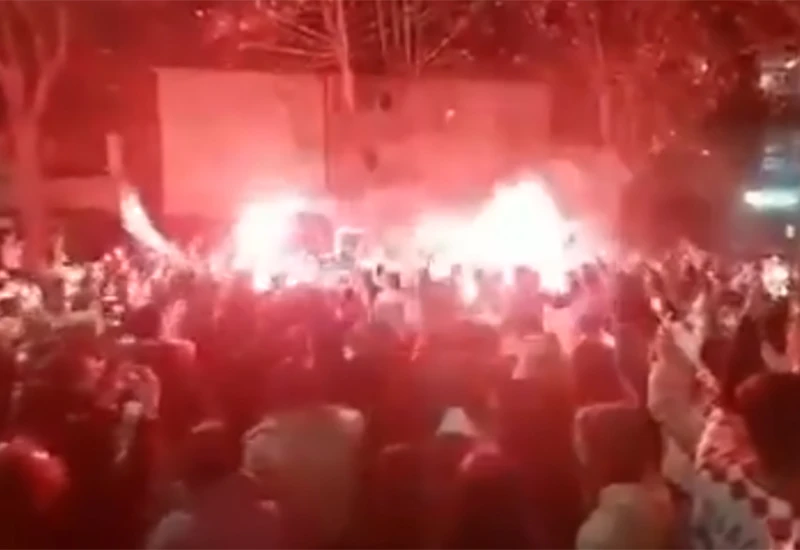 VIDEO | I Čitluk proslavio pobjedu Hrvatske