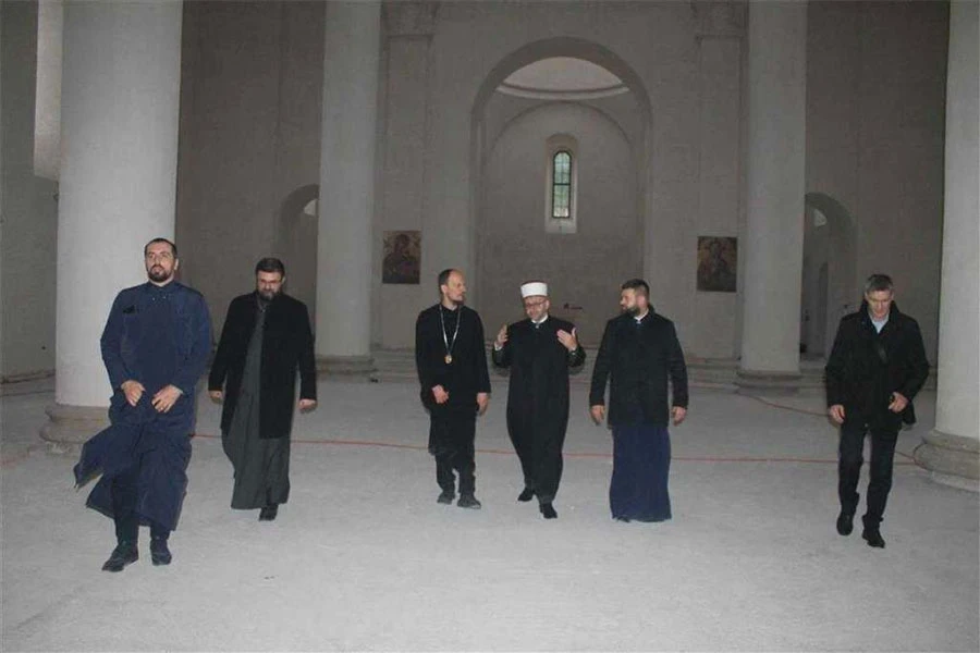Mostarski muftija Salem ef. Dedović posjetio vladiku Dimitrija