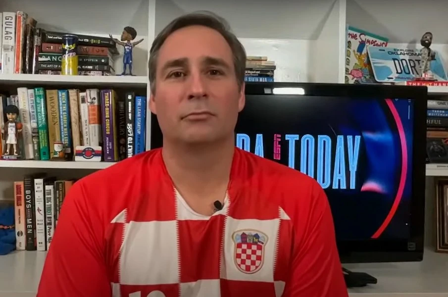 ESPN-ov novinar u hrvatskom dresu javljao se u program
