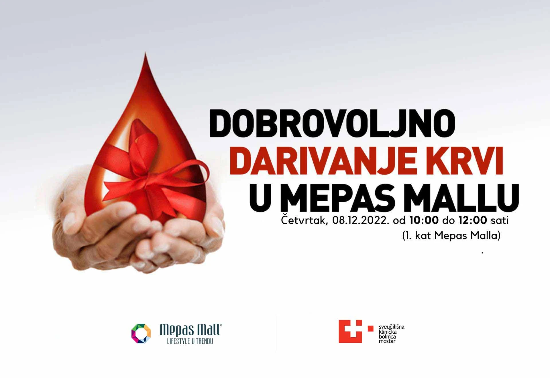 Dobrovoljno darivanje krvi u Mepas Mallu