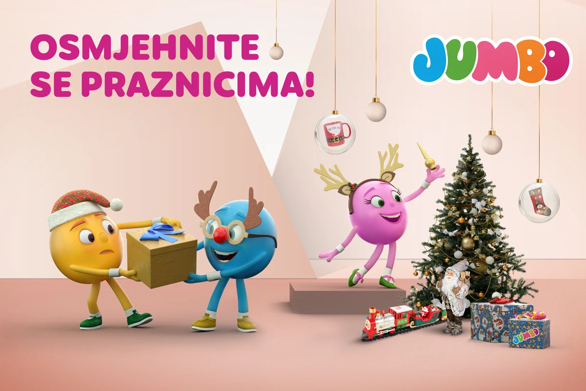 Osmjehnite se praznicima s Jumbom