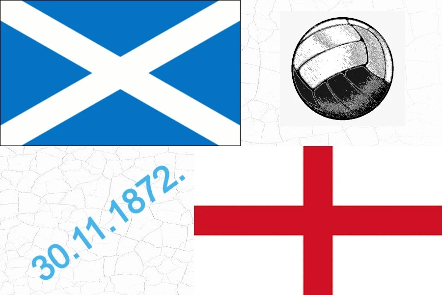 Prije 150 godina odigrana prva međunarodna nogometna utakmica