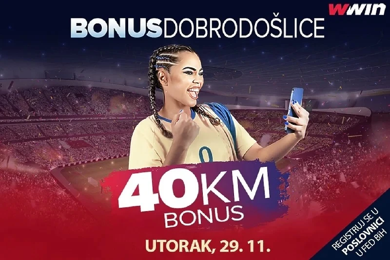 Ne propustite sjajnu priliku: Wwin bonus dobrodošlice u utorak, 29.11.2022.