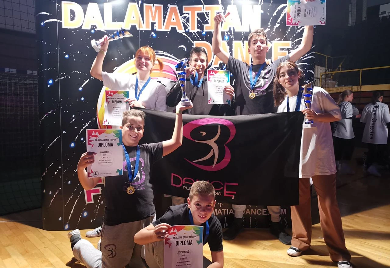 Uspješni nastupi za plesače plesnog studija B-Dance u Splitu i Banja Luci