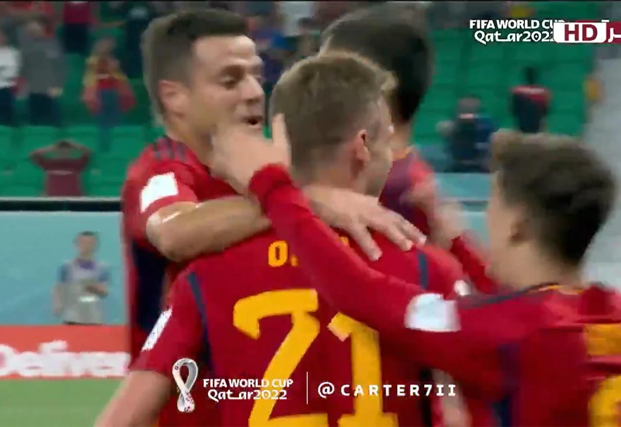 VIDEO: Fantastičan Olmov gol za rano vodstvo Španjolaca