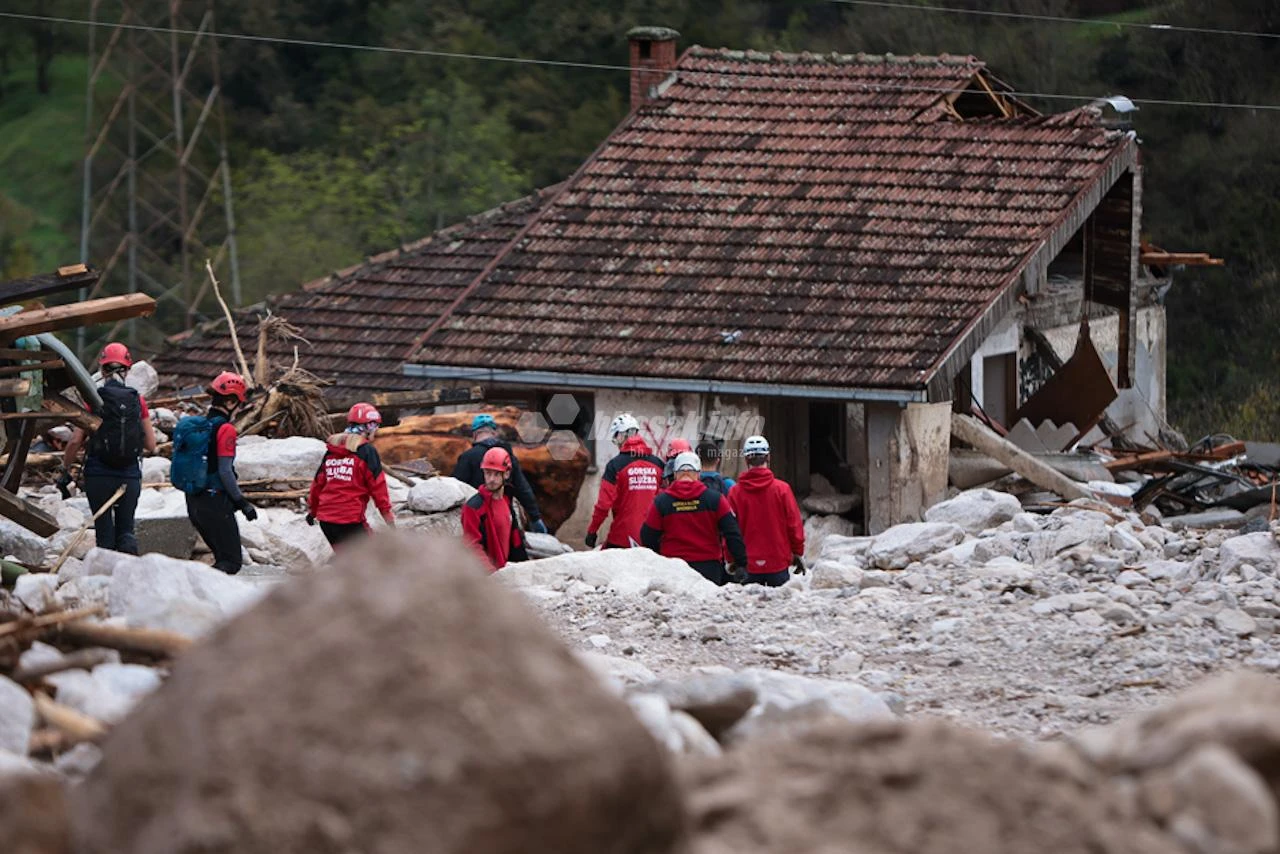 GSS krenuo u pomoć - u tijeku akcija evakuacije u Konjicu i Jablanici