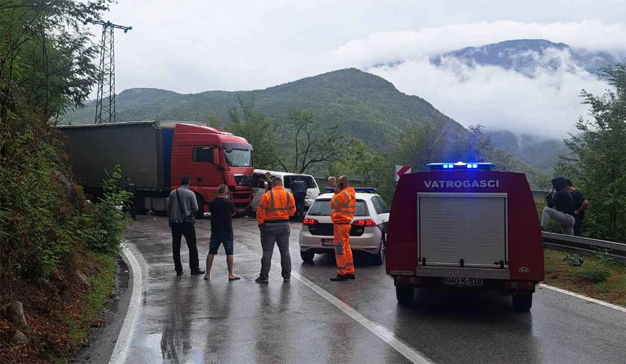 Prometna na pravcu Jablanica - Prozor