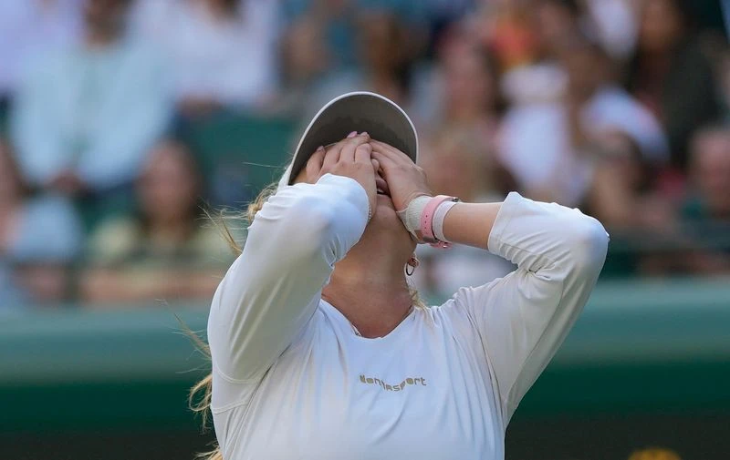 Suze nakon meča, Donna Vekić u polufinalu Wimbledona