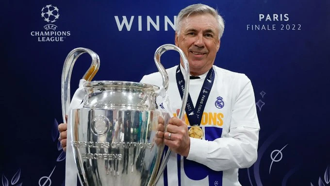 Ancelotti će protiv Cityja voditi 200. utakmicu u Ligi prvaka