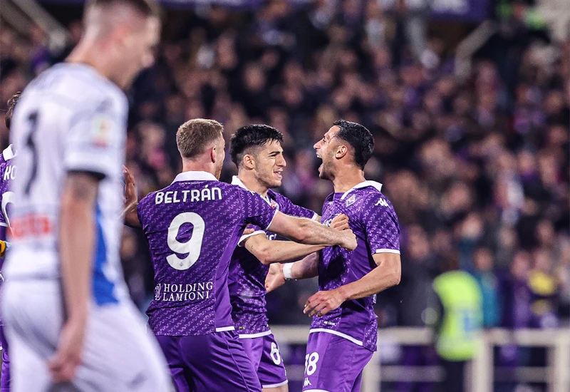Fiorentina stekla minimalnu prednost protiv Atalante