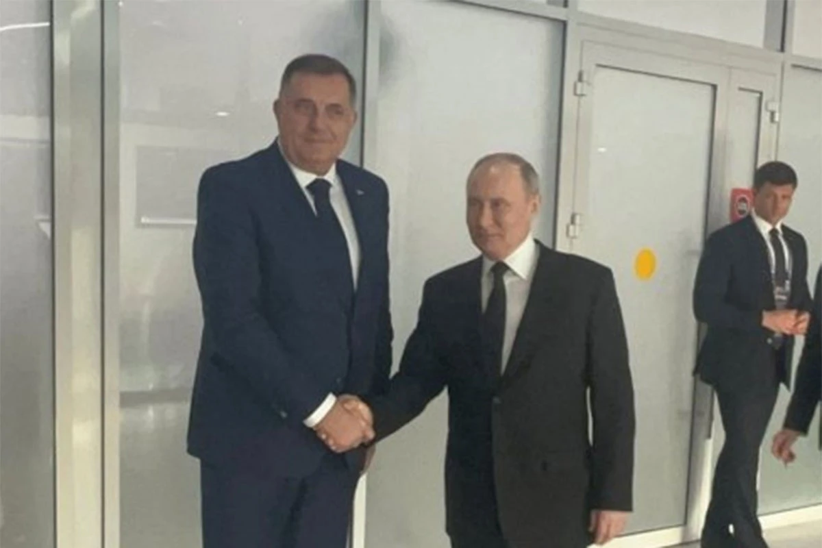 Dodik se sastao s Putinom - Ruski predsjednik sve prati