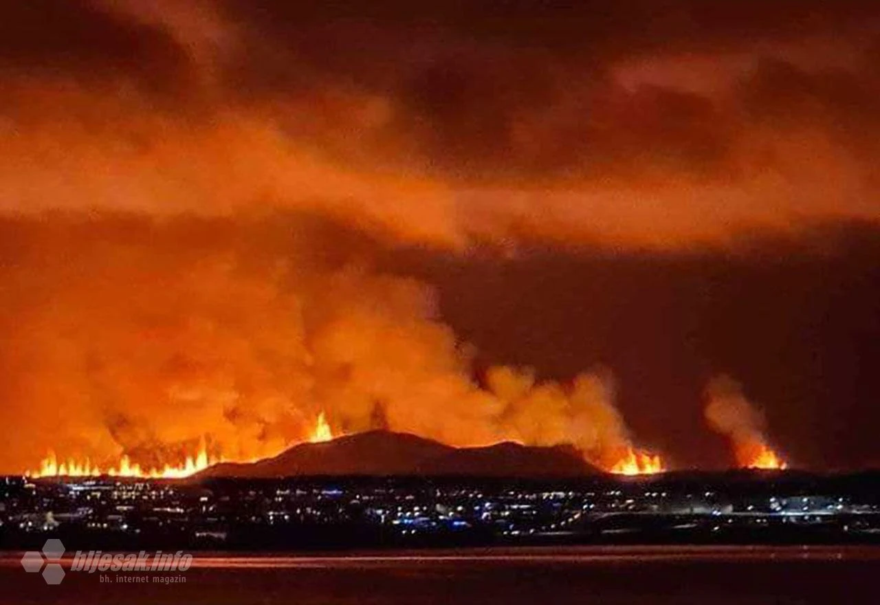 S Islanda za Bljesak: Nema opasnosti, sve je evakuirano na vrijeme