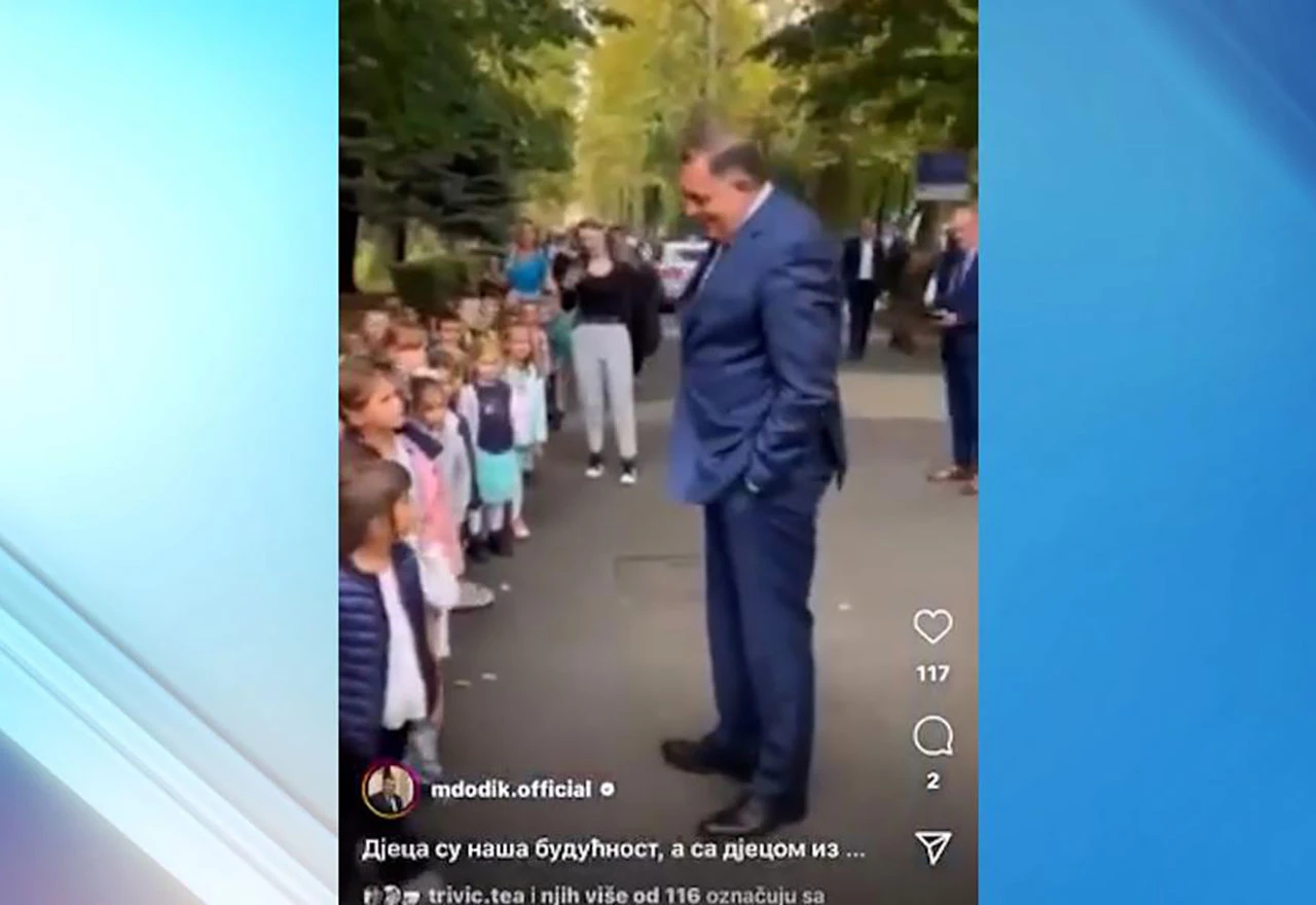 VIDEO | Dodik razgovarao s djecom, a oni ga upitali: Đe si lopove?