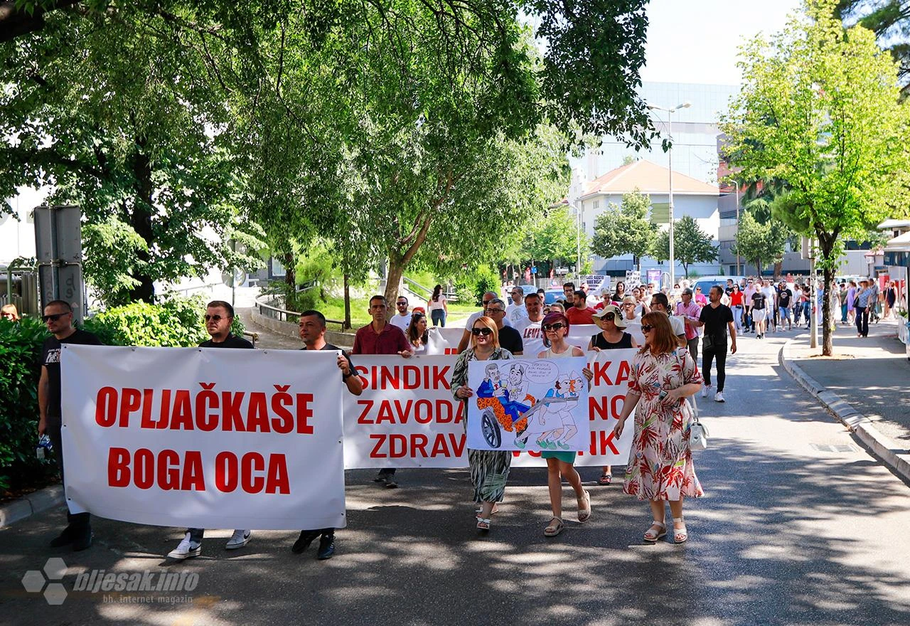 Zdravstveni djelatnici HNŽ-a kreću u štrajk