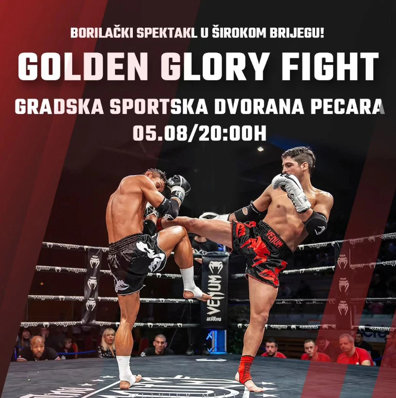 Golden Glory Fight Night 2 - Borilački spektakl u Širokom Brijegu
