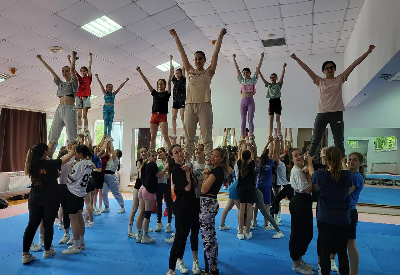 U Širokom Brijegu započele pripreme Cheerleading reprezentacije BiH