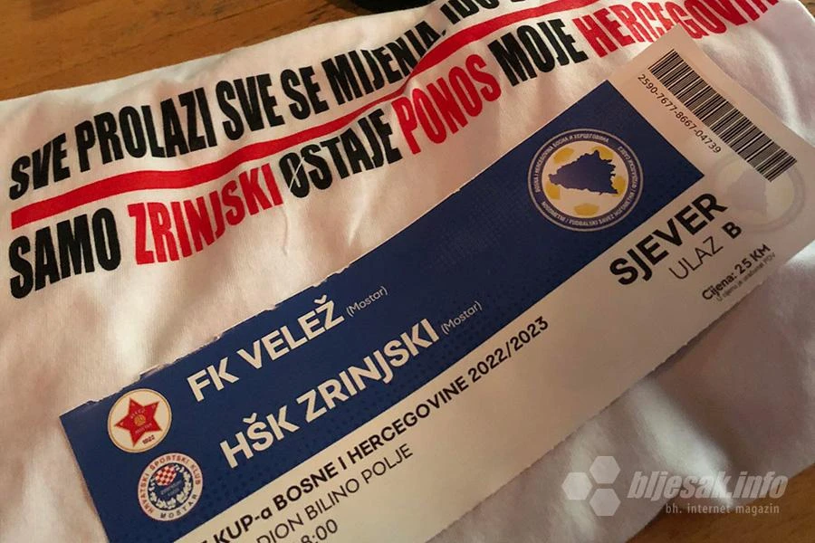Zrinjski navijačima: Svi u bijelom!