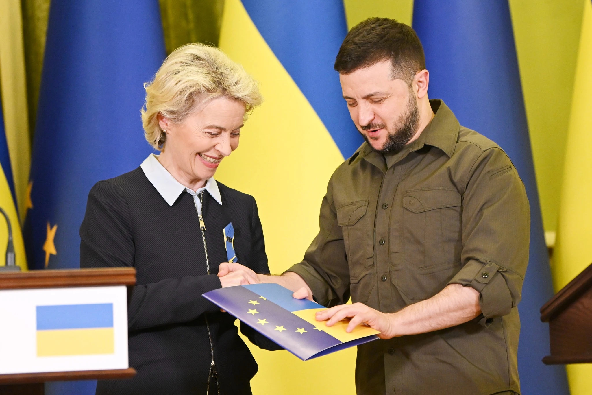 Von der Leyen: Ukrajina je dio europske obitelji