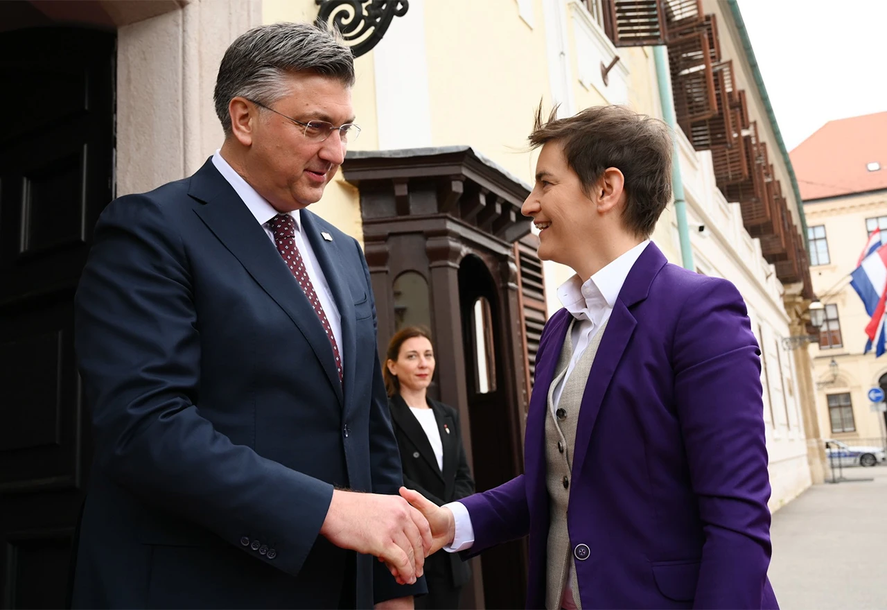 Brnabić: Odnosi Hrvatske i Srbije su teški, ali napravljen je iskorak