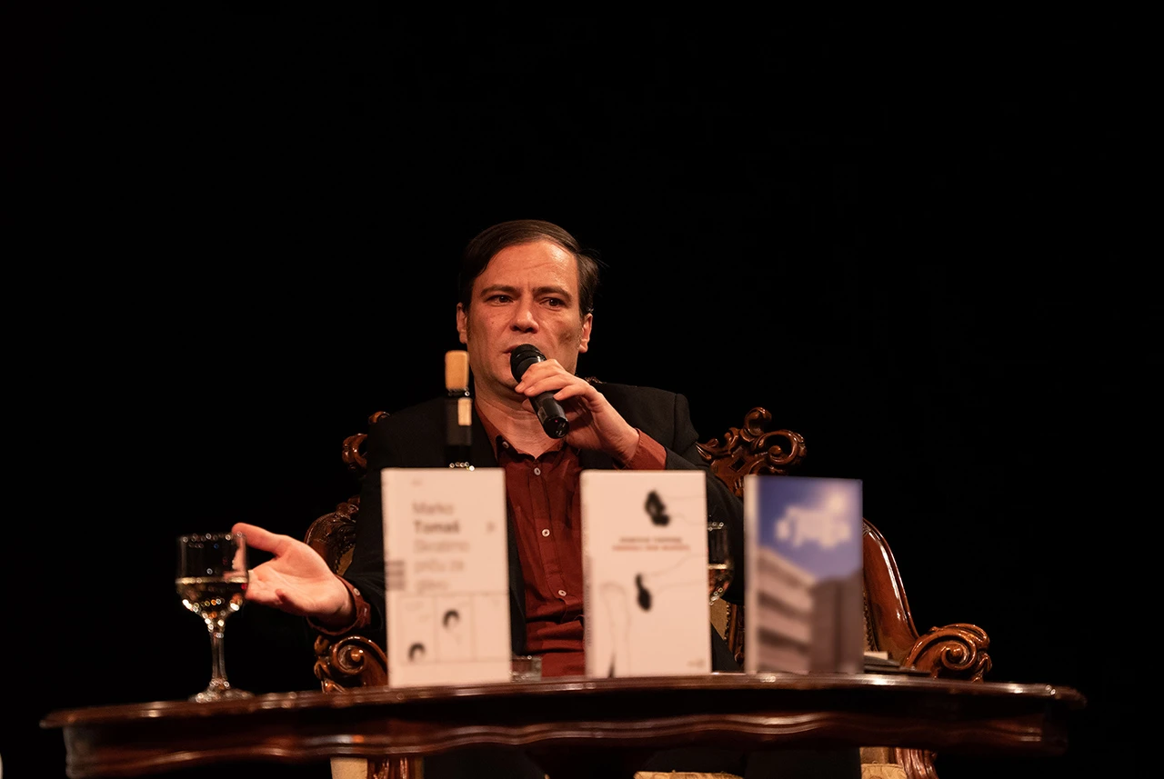 Promocija dramskog teksta ''Noć s Aleksom'' i zbirke pjesama ''Stihovi iz automata'' Marka Tomaša