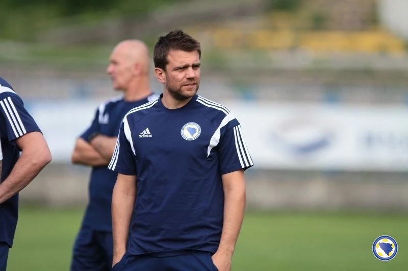 Zvjezdan Misimović i službeno direktor nogometne A reprezentacije BiH