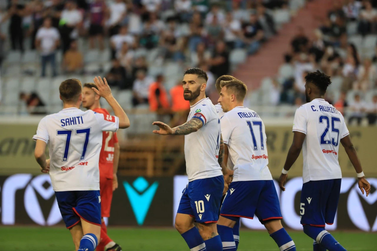 Hajduk slavio na krilima Livaje