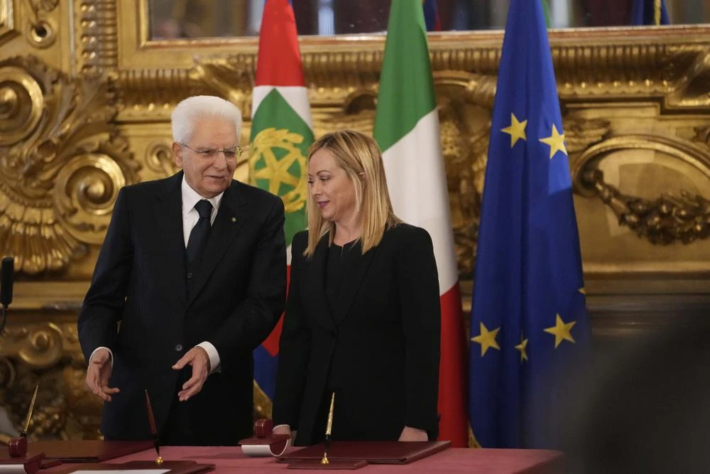 Desničarka Giorgia Meloni prisegnula za prvu talijansku premijerku